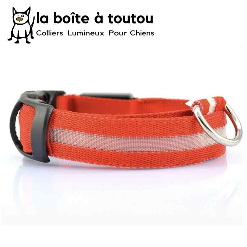 Le collier lumineux rouge pour chien est d'une grande qualité et à petit prix pour plaire à votre chien à toutes les heures du jours et de nuit